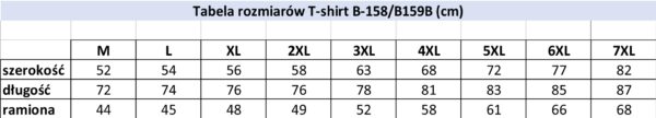 Koszulka T-shirt- B158 Wzór 7 - PACZKA